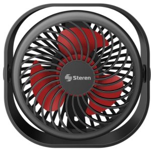 Steren FAN-120 ventilador Negro