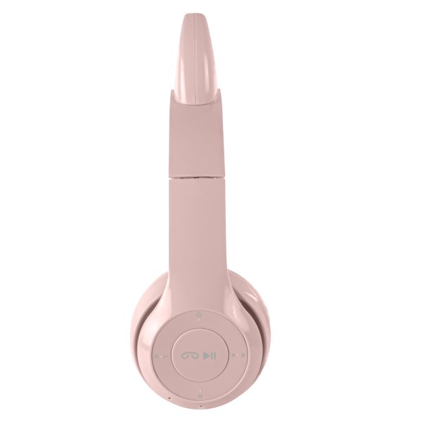 Perfect Choice PC-116998 audífono y auriculare Auriculares Inalámbrico Diadema Llamadas/Música MicroUSB Bluetooth Rosa - Imagen 2