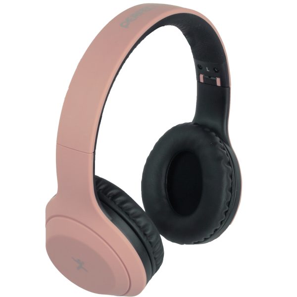 Perfect Choice PC-116530 audífono y auriculare Auriculares Inalámbrico Diadema Llamadas/Música USB Tipo C Bluetooth Negro, Rosa - Imagen 2