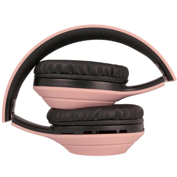 Perfect Choice PC-116530 audífono y auriculare Auriculares Inalámbrico Diadema Llamadas/Música USB Tipo C Bluetooth Negro, Rosa - Imagen 4