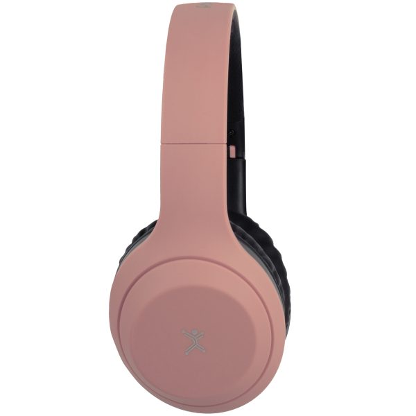 Perfect Choice PC-116530 audífono y auriculare Auriculares Inalámbrico Diadema Llamadas/Música USB Tipo C Bluetooth Negro, Rosa - Imagen 3