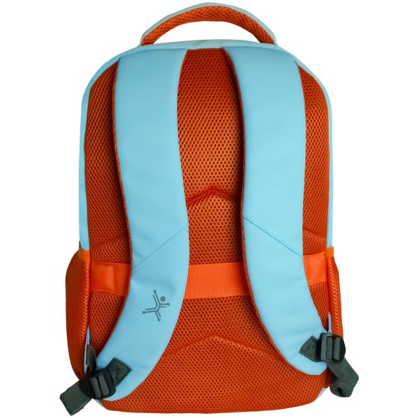 Perfect Choice PC-084020 maletín para laptop 39.6 cm (15.6") Mochila Azul, Naranja - Imagen 3