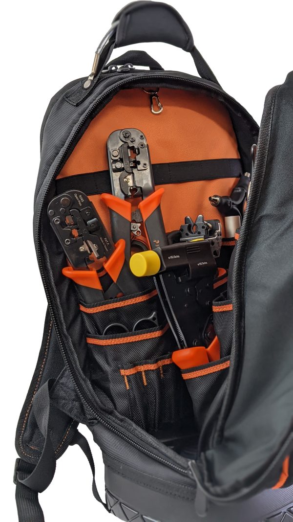Tempo PRO-TOOL-BACKPACK mochila Negro, Naranja - Imagen 3
