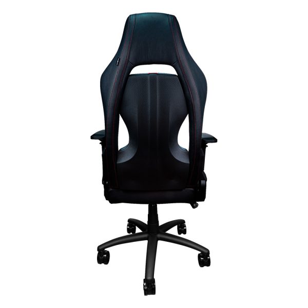 Game Factor CGC650 RD silla para videojuegos Silla universal para juegos asiento acolchado Negro, Rojo - Imagen 4