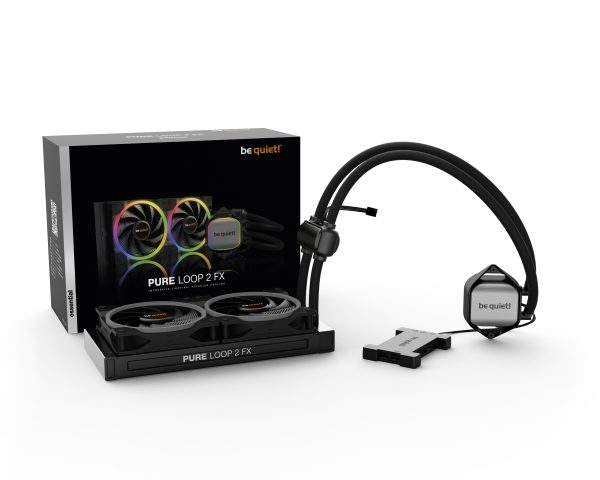 be quiet! Pure Loop 2 FX 240mm Procesador Refrigerador de líquidos todo en uno 12 cm Negro 1 pieza(s) - Imagen 4