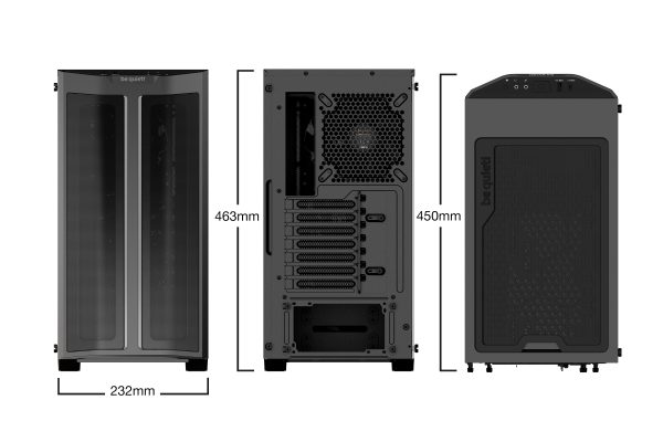 be quiet! PURE BASE 500 FX Black Midi Tower Negro - Imagen 2