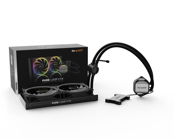 be quiet! Pure Loop 2 FX 280mm Procesador Refrigerador de líquidos todo en uno 14 cm Negro 1 pieza(s) - Imagen 4