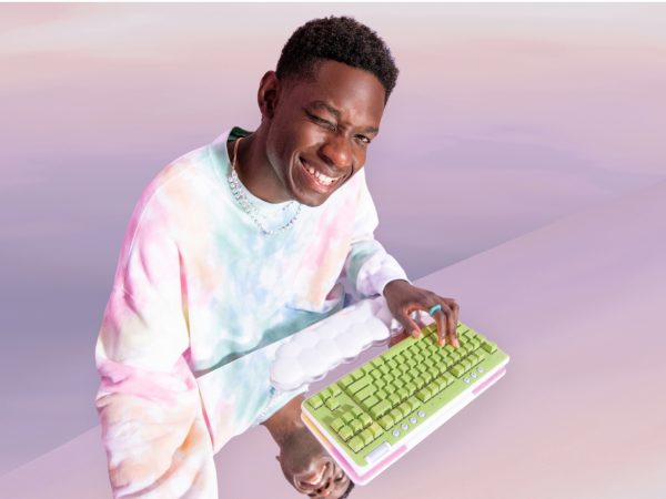 Logitech G G715 teclado Juego RF inalámbrico + bluetooth QWERTY Inglés Blanco - Imagen 3