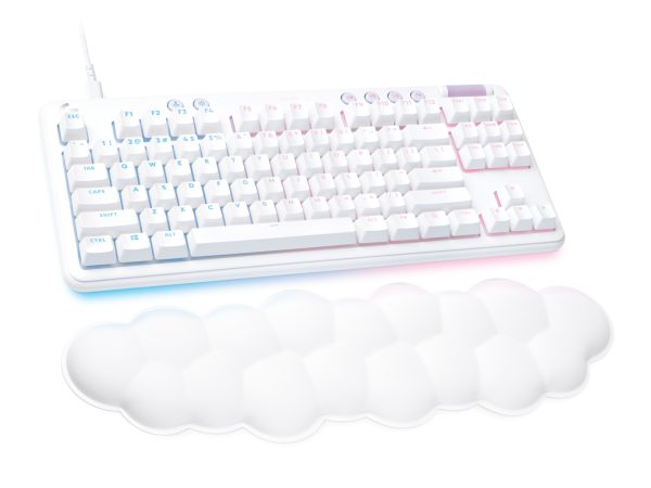 Logitech G G713 teclado Juego USB QWERTY Inglés Blanco