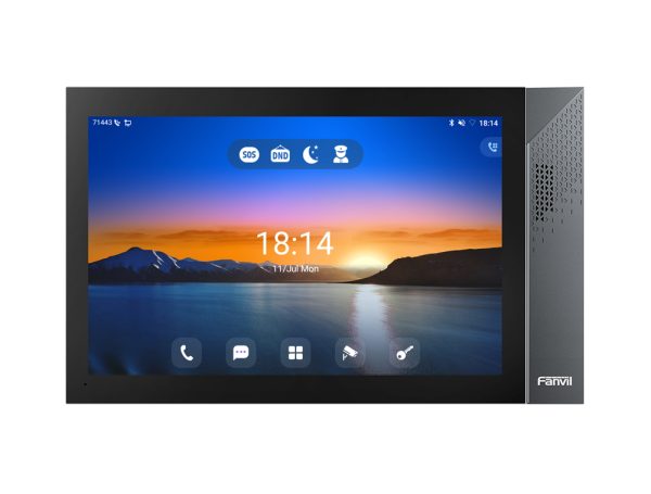 Fanvil i57A sistema de intercomunicación de video 25.6 cm (10.1") Acero inoxidable, Negro - Imagen 2