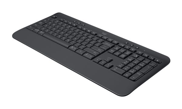 Logitech 920-010910 teclado Oficina RF Wireless + Bluetooth QWERTY Inglés Grafito - Imagen 2
