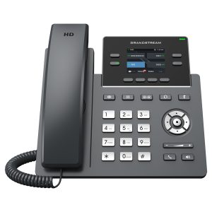 Grandstream Networks GRP2612G teléfono IP Negro 4 líneas LCD