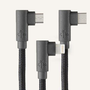 Hune AT-ACC-CA-319-ROC cable Lightning 1.2 m Gris