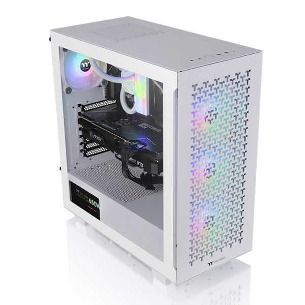 Thermaltake CA-1S3-00M6WN-03 gabinete de computadora Midi Tower Blanco - Imagen 2