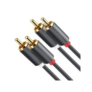 Ugreen 10519 cable de audio 3 m 2 x RCA Negro