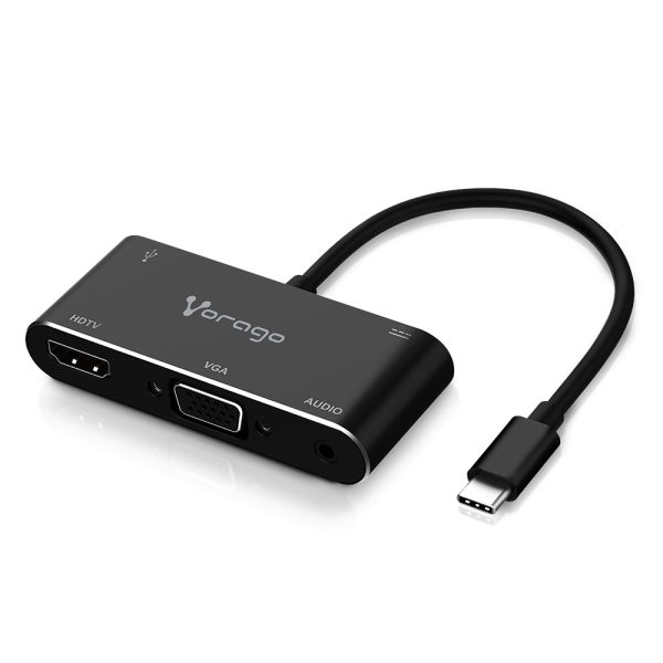 Vorago ADP-350 Adaptador gráfico USB Negro