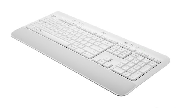 Logitech 920-010964 teclado Oficina RF Wireless + Bluetooth QWERTY Inglés Blanco - Imagen 4