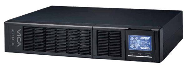 Vica ALPHA 2K sistema de alimentación ininterrumpida (UPS) Doble conversión (en línea) 2 kVA 2000 W 8 salidas AC - Imagen 2