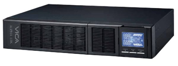Vica ALPHA 1.5K sistema de alimentación ininterrumpida (UPS) Doble conversión (en línea) 1.5 kVA 1500 W 8 salidas AC - Imagen 2