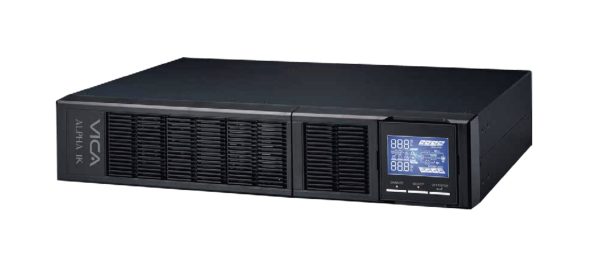 Vica ALPHA 1K sistema de alimentación ininterrumpida (UPS) Doble conversión (en línea) 1 kVA 1000 W 8 salidas AC - Imagen 2