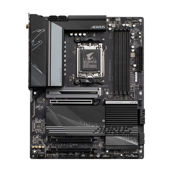 GIGABYTE X670 AORUS ELITE AX placa base AMD X670 Enchufe AM5 ATX - Imagen 2