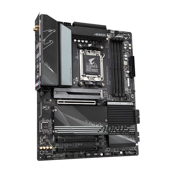 GIGABYTE X670 AORUS ELITE AX placa base AMD X670 Enchufe AM5 ATX - Imagen 3