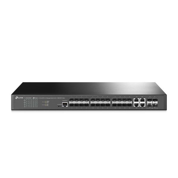 TP-Link JetStream TL-SG3428XF dispositivo de redes Gestionado L2+ 1U Negro - Imagen 4