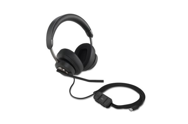 Kensington H2000 Auriculares Alámbrico Diadema Oficina/Centro de llamadas USB Tipo C Negro - Imagen 2