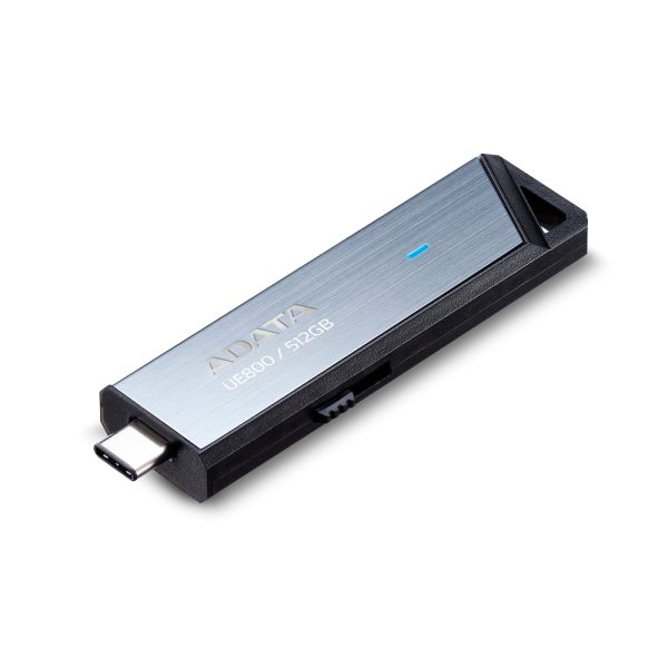 ADATA UE800 unidad flash USB 512 GB USB Tipo C 3.2 Gen 2 (3.1 Gen 2) Plata - Imagen 3