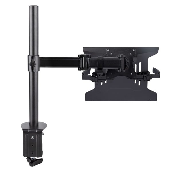StarTech.com Soporte de Montaje para Laptop - Soporte VESA de Monitor de 34 Pulgadas (8kg) o Bandeja VESA Articulada para Laptop (4.5kg) - Montaje en Grommet/Mordaza - Imagen 4