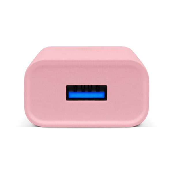 BRobotix 6001332 cargador de dispositivo móvil Universal Rosa Corriente alterna Carga rápida Interior - Imagen 3