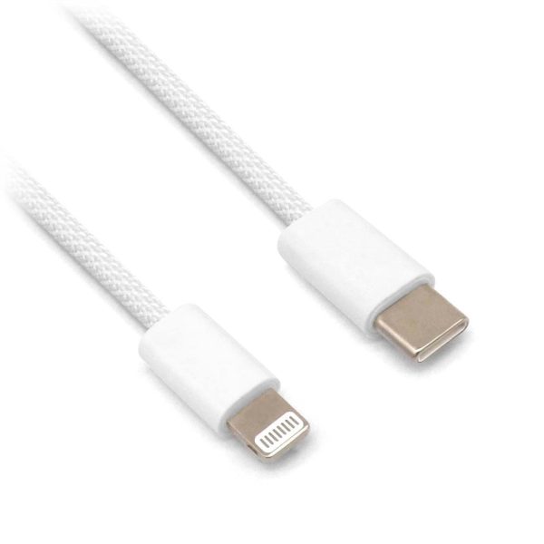 BRobotix 6001530 cable Lightning 1 m Blanco - Imagen 2