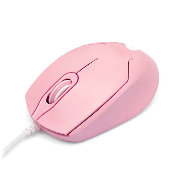 BRobotix 6001196 teclado Ratón incluido USB Rosa - Imagen 4