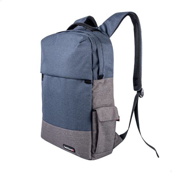 TechZone TZ21LBP07-B mochila Mochila casual Azul, Gris Nylon, Poliéster - Imagen 4
