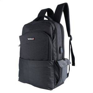TechZone TZ21LBP11 mochila Mochila casual Negro Nylon, Poliéster