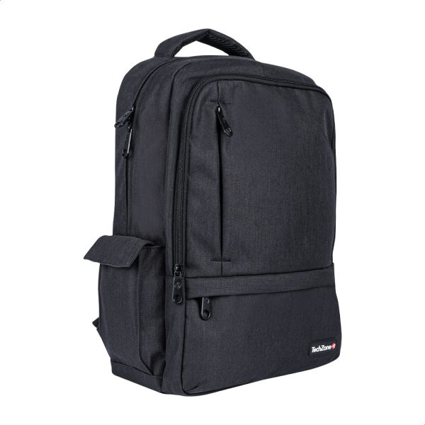 TechZone TZ21LBP09 mochila Mochila casual Negro Nylon, Poliéster - Imagen 2