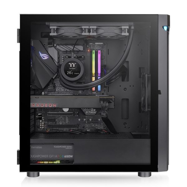 Thermaltake H590 TG ARGB Midi Tower Negro - Imagen 3