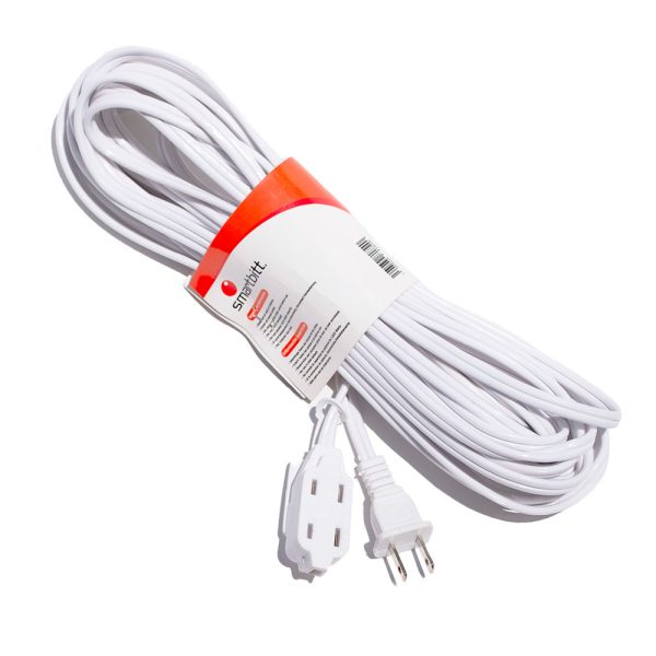 Smartbitt SBEC-DOM10M cable de alimentación Blanco 10 m Enchufe tipo A IEC Type A (5.5 mm, 2.1 mm) - Imagen 3