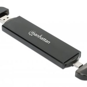 Manhattan Gabinete USB a SDD M.2 NVMe y SATA