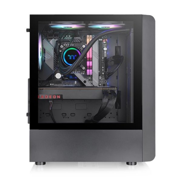 Thermaltake S200 TG ARGB Midi Tower Negro - Imagen 3