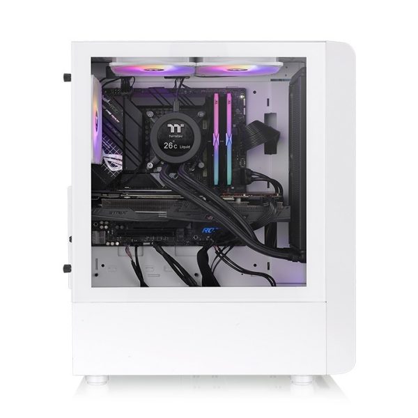 Thermaltake S200 TG ARGB Midi Tower Blanco - Imagen 3
