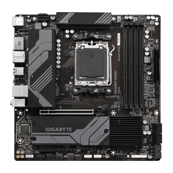 GIGABYTE B650M DS3H placa base AMD B650 Enchufe AM5 Micro ATX - Imagen 2