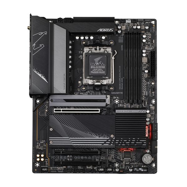GIGABYTE B650 AORUS ELITE AX 1.0 AMD B650 Enchufe AM5 ATX - Imagen 2