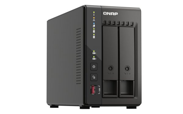 QNAP TS-253E NAS Tower Intel® Celeron® J6412 8 GB 0 TB QNAP Turbo System Negro - Imagen 4