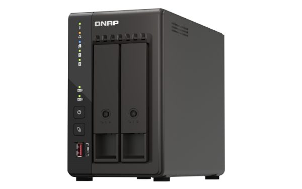 QNAP TS-253E NAS Tower Intel® Celeron® J6412 8 GB 0 TB QNAP Turbo System Negro
