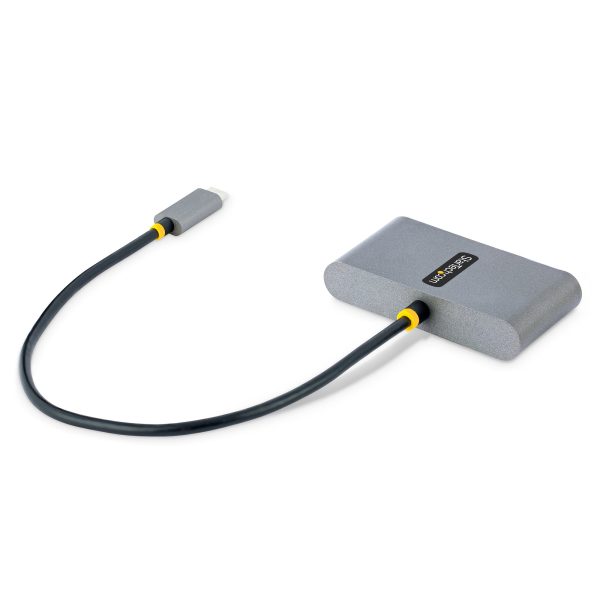 StarTech.com Hub Concentrador USB-C de 4 Puertos con Entrega de Alimentación de 100W de Paso - USB Tipo C - - 2x USB-A + 2x USB-C - 5Gbps - Cable de 30cm - Splitter USB - Imagen 2