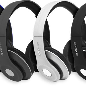 Necnon NBH-01 R audífono y auriculare Auriculares Inalámbrico Diadema Llamadas/Música Bluetooth Blanco