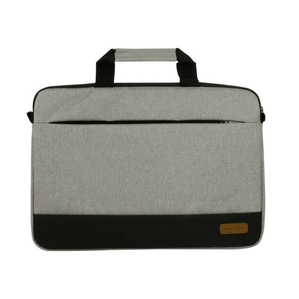Perfect Choice PC-084037 maletín para laptop 39.6 cm (15.6") Bolsa con abertura superior Negro, Gris - Imagen 2