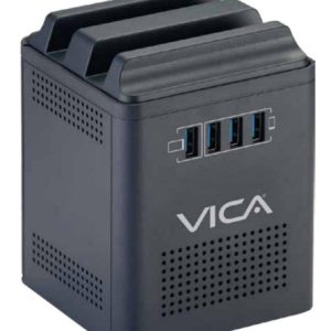 Vica CONNECT 800 regulador de voltaje 4 salidas AC 94 - 150 V Negro