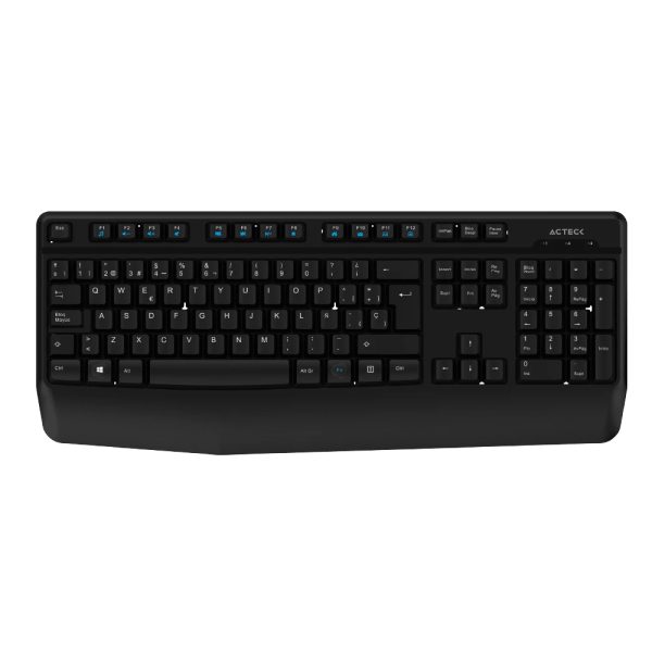 Acteck Creator Plus MK465 teclado Ratón incluido Oficina RF inalámbrico Español Negro - Imagen 3